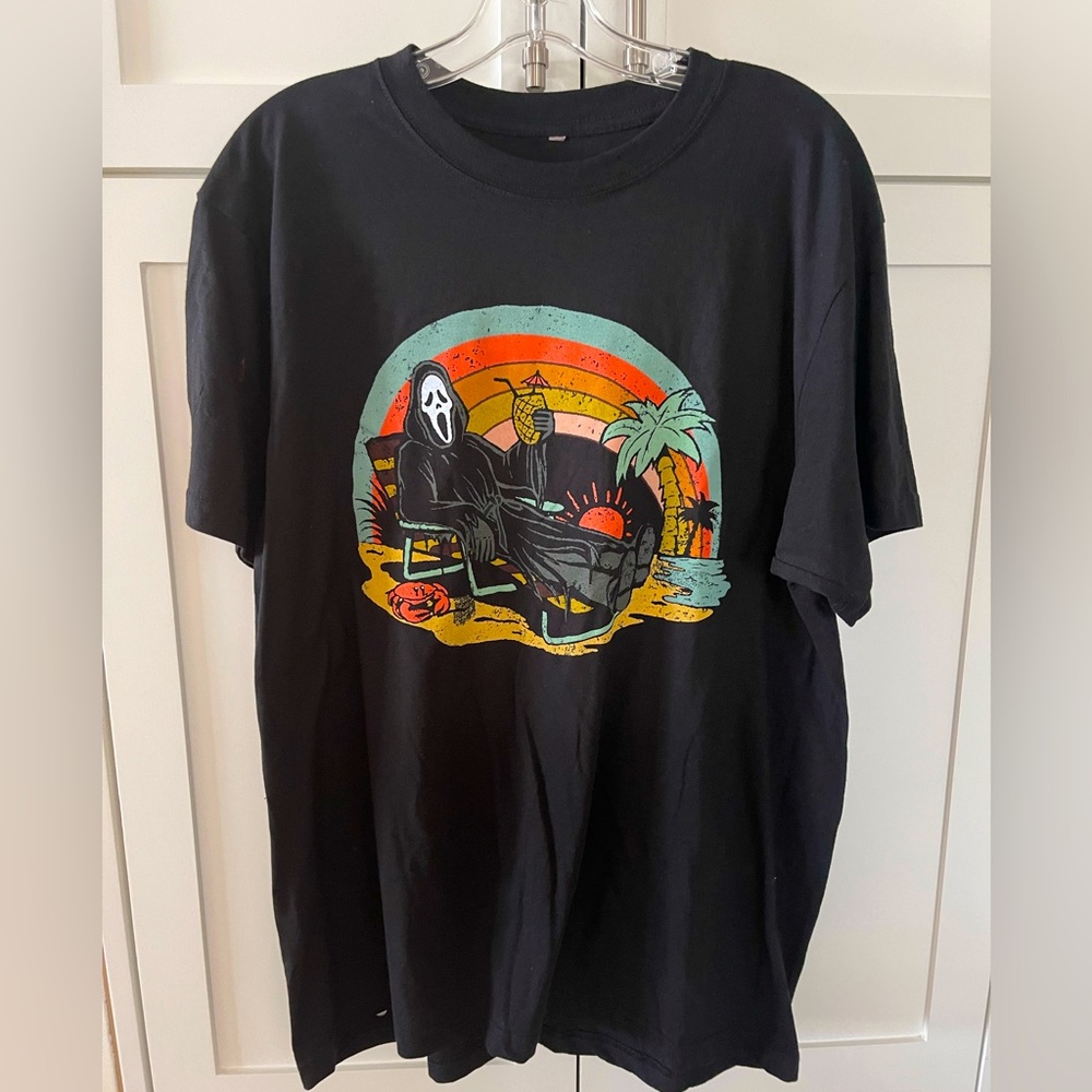 Ghostface SCREAM Killin’ n Chillin’ Men’s T Shirt Sz L / Large - NWOT